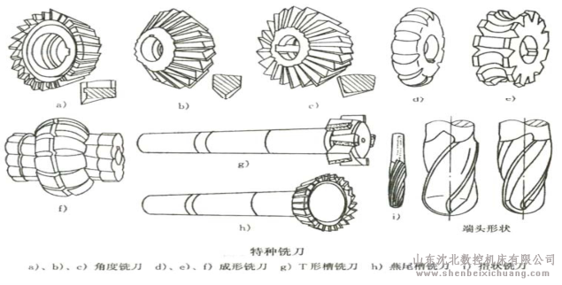 铣床特种铣刀